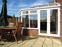 Conservatory manufactured by Chelworth Windows in Swindon