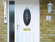Front door manufactured by Chelworth Windows in Swindon